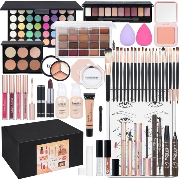 All in One Makeup Kit Makeup Kit for Women Full Kit Multipurpose Makeup