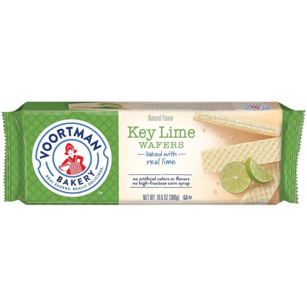 Voortman Bakery Key Lime Wafers, 30 Count